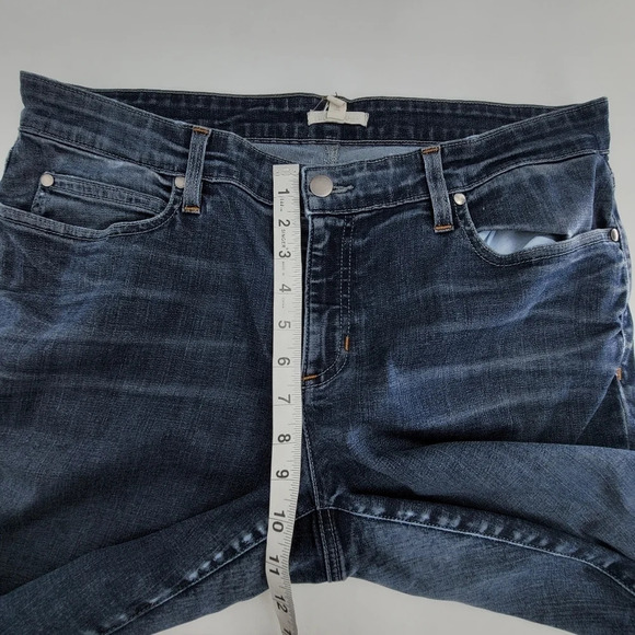 Eileen Fisher blue Jean's skinny organic cotton size 14 - Picture 5 of 8
